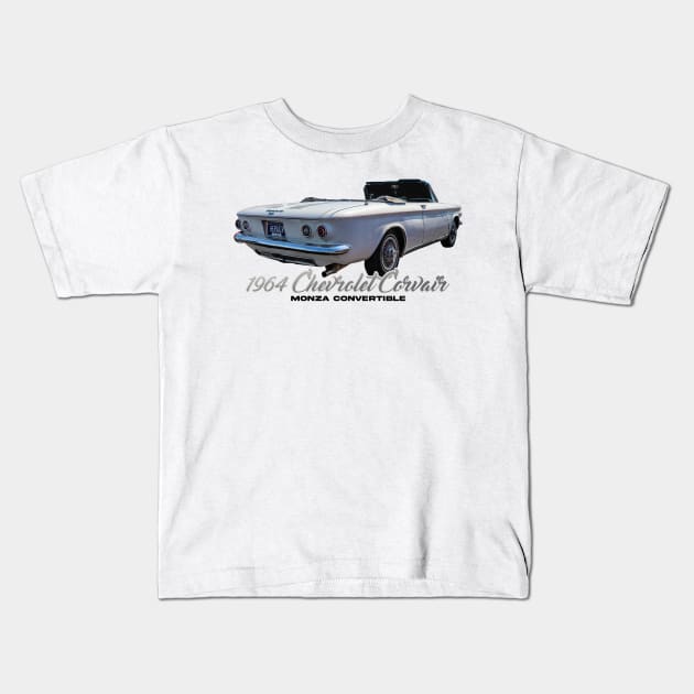 1964 Chevrolet Corvair Monza Convertible Kids T-Shirt by Gestalt Imagery